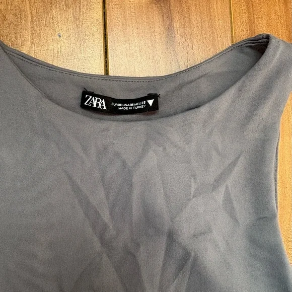 Zara Charcoal Bodysuit - Picture 2 of 2